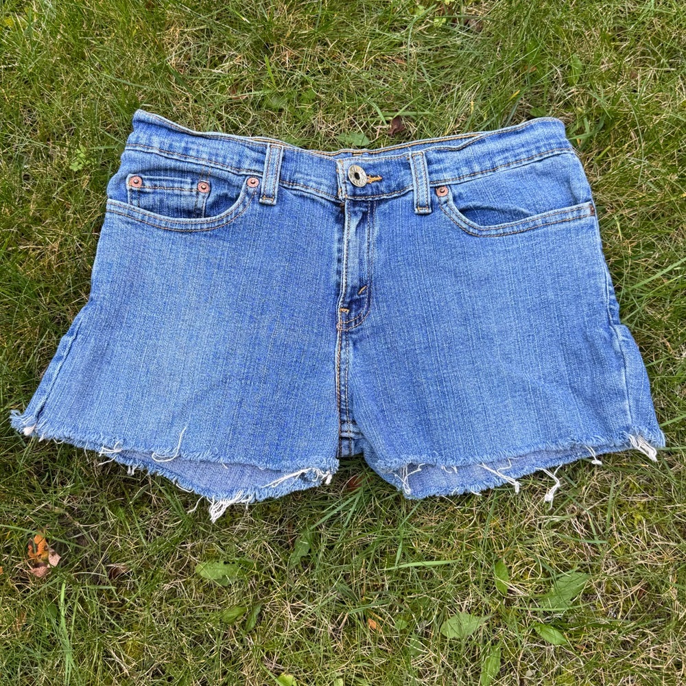 Levi's Classic Blue Denim Jean shorts, Size 9